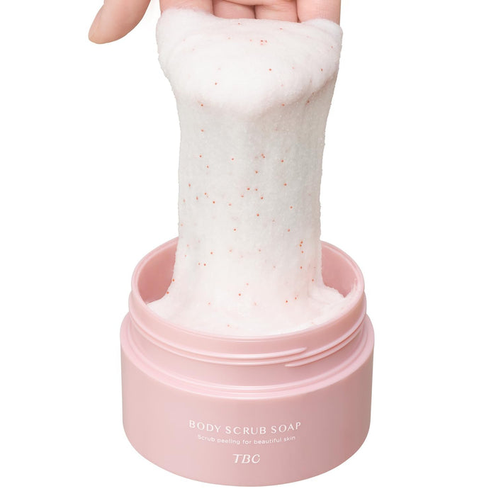 Tbc Body Scrub Soap 300G Exfoliating Care for Darkening and Heel with Rose Scent