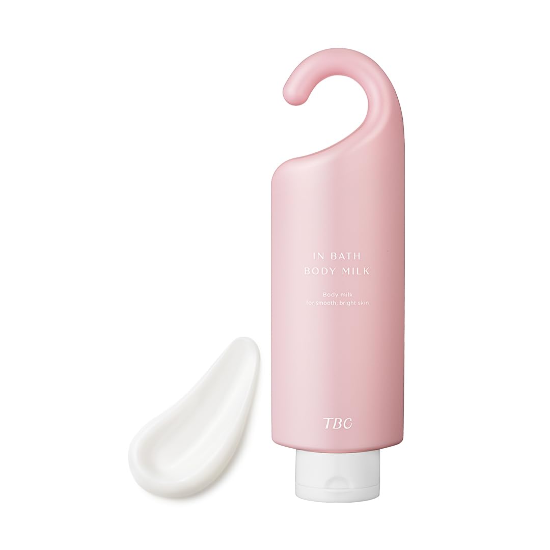 Tbc Medicated In-Bath Body Milk 300g - Moisturizing Bath Cream with Rose Scent