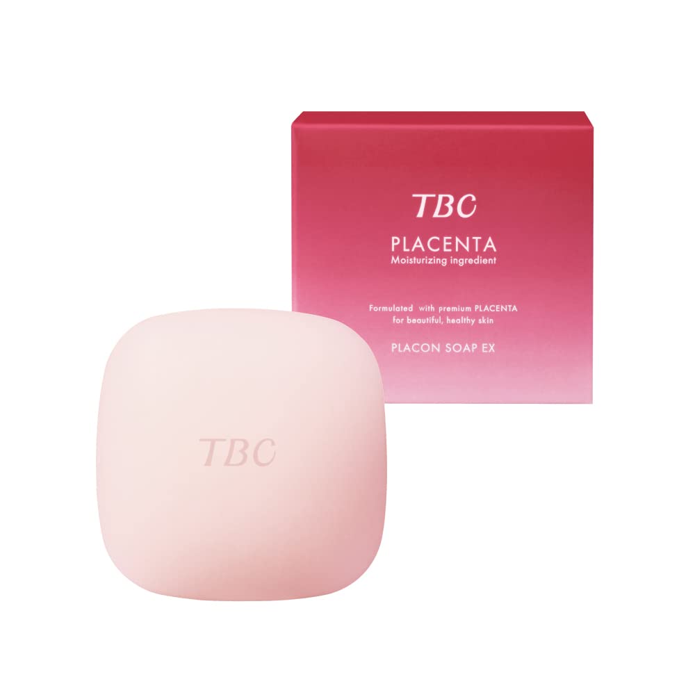 Tbc Placenta Placon Soap Ex 100G Moisturizing Face Wash with Extracts