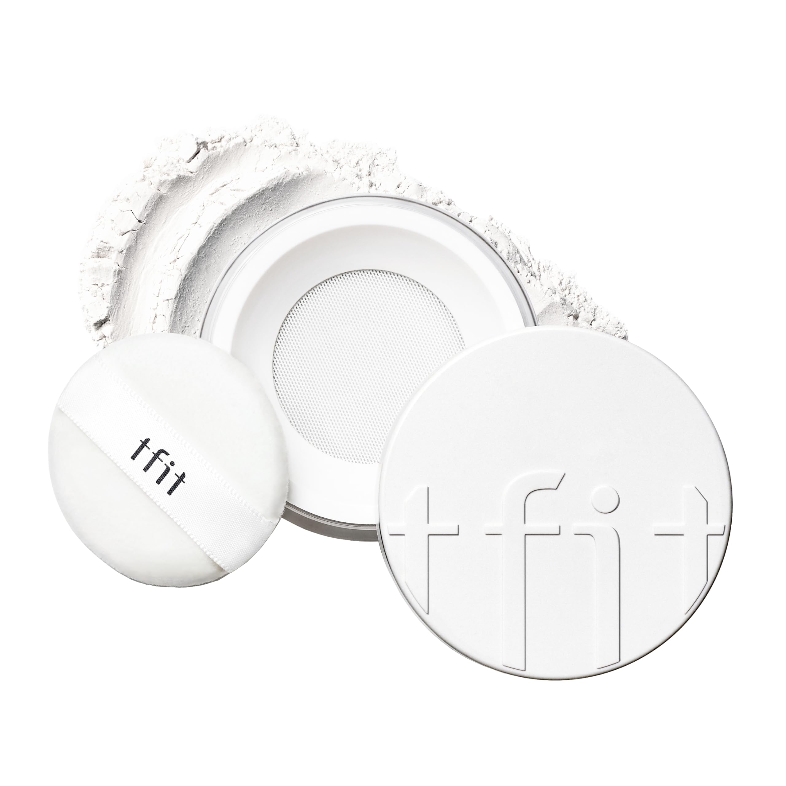 Tfit Trend Lucent Set Finish Powder 7g for Pores Mild Refreshing White