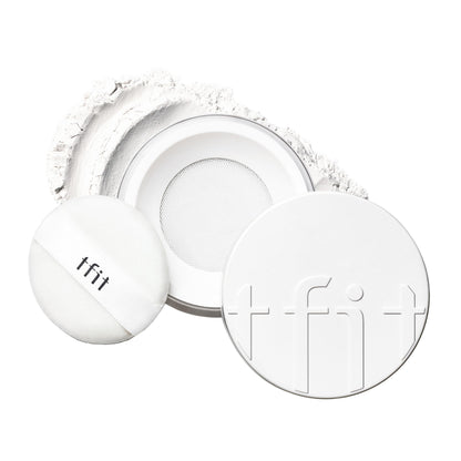 Tfit Trend Lucent Set Finish Powder 7g for Pores Mild Refreshing White