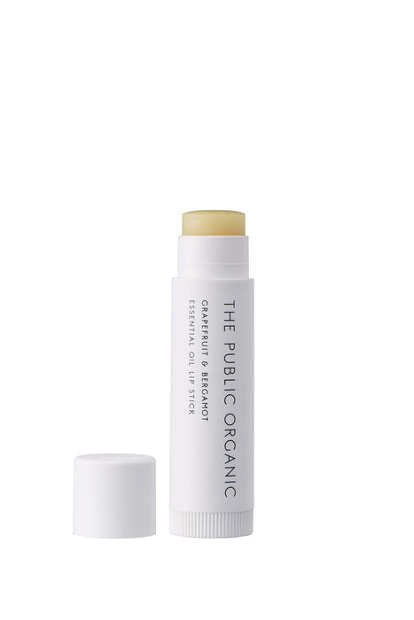 The Public Organic Moisturizing Lip Balm 4G Grapefruit & Bergamot 100% Natural Origin