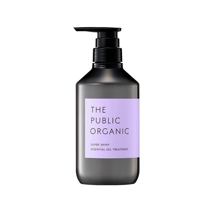 The Public Organic Super Shiny Moisturizing Treatment 480ml - Hair Care Essential Oils