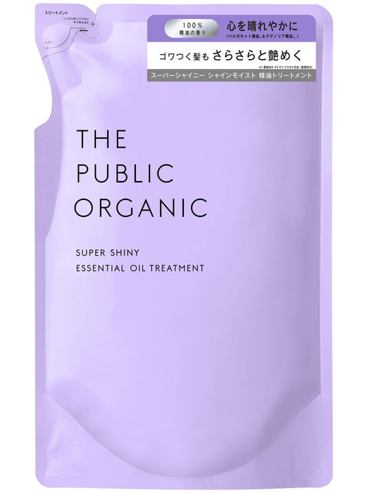 The Public Organic Super Shiny Moisturizing Treatment Refill 400Ml Hair Care