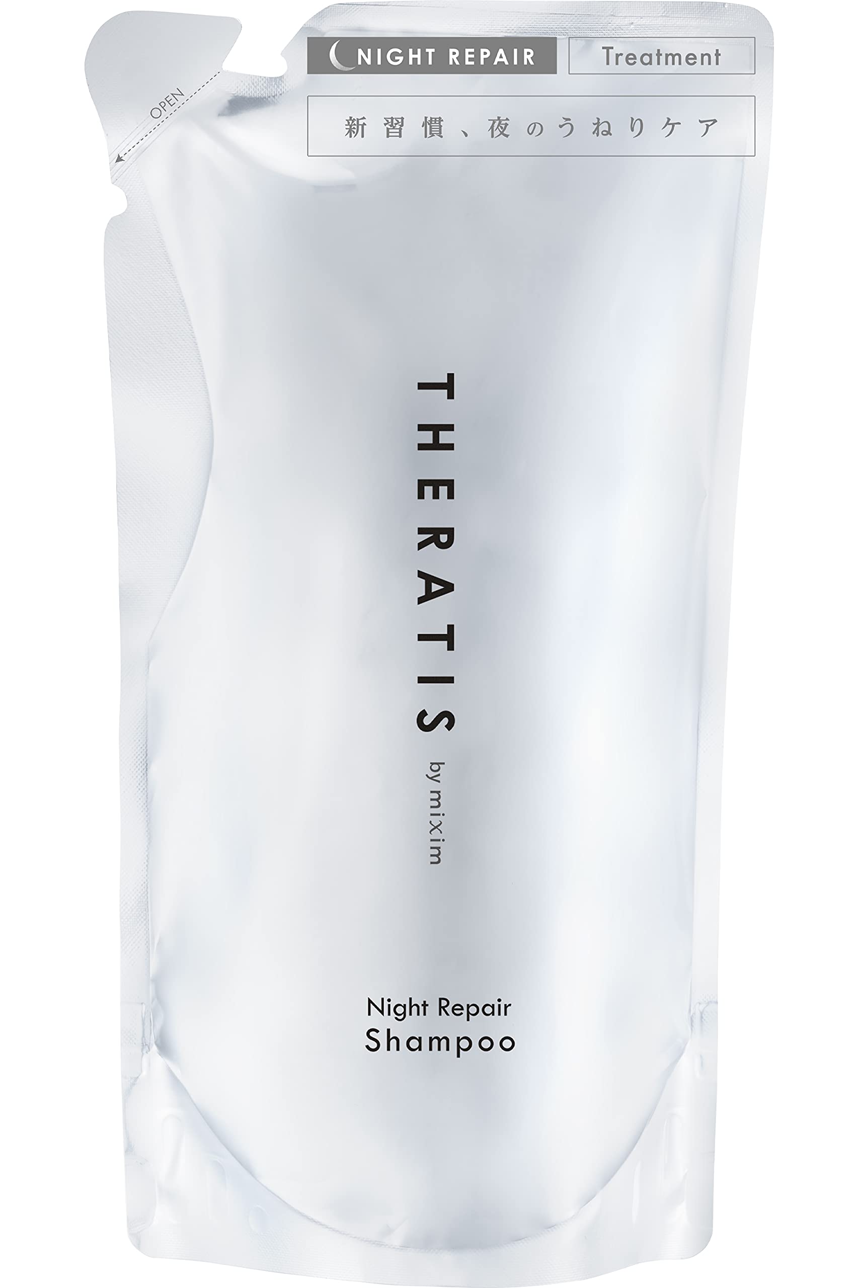 Theratis By Mixim Night Repair Shampoo Refill 325ml - Organic Ingredie