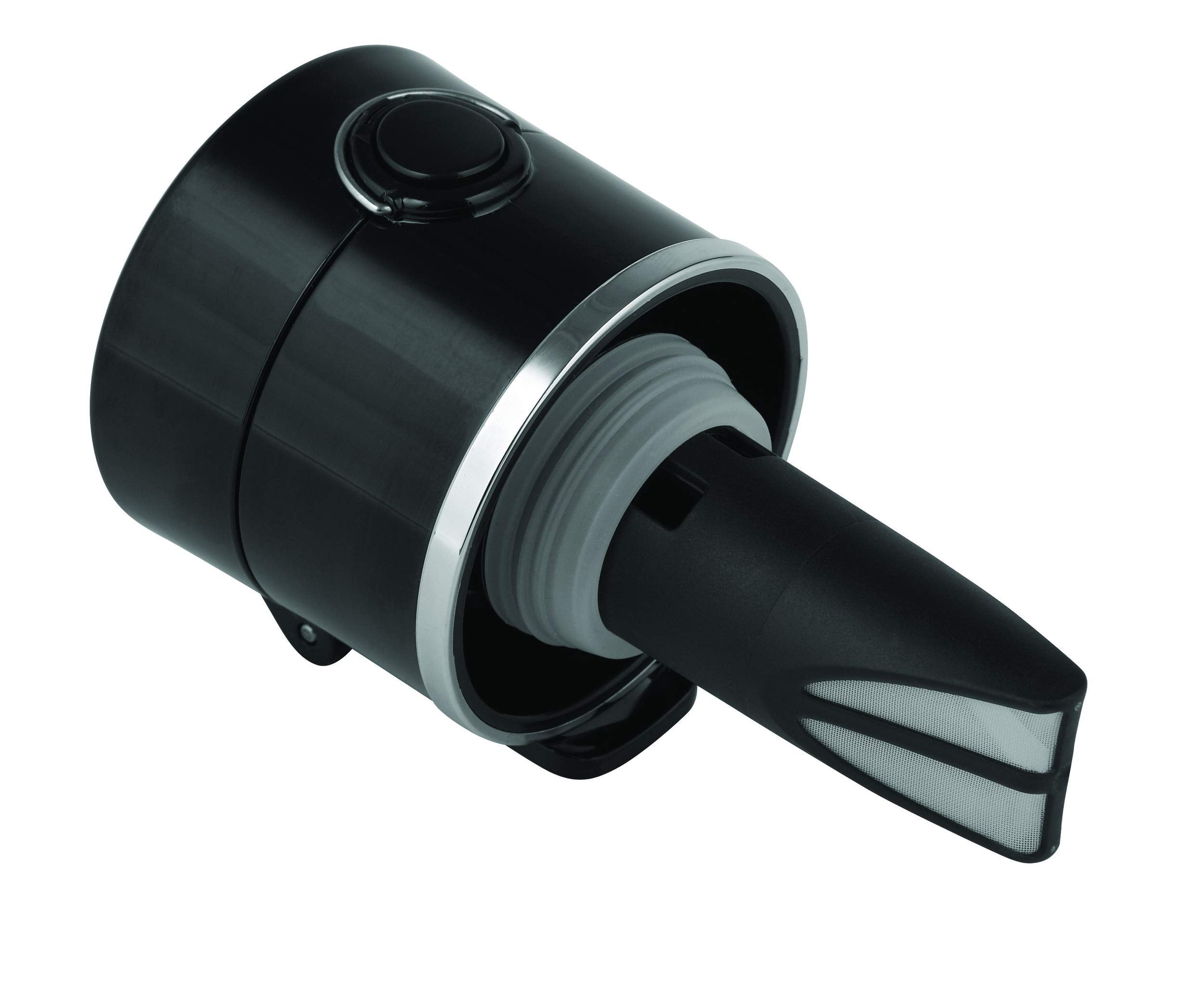 Thermos 16oz Black Drink Bottle with Tea Infuser