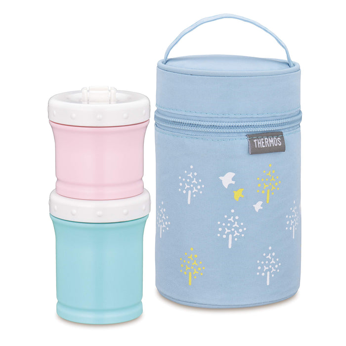 Thermos NPE-240 Blue Baby Food Storage Case with Cooling Pouch