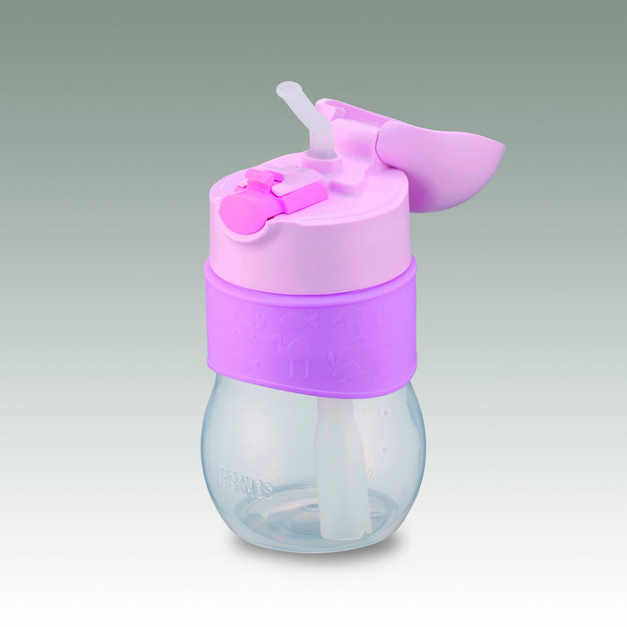 Thermos NPA-340 粉紅嬰兒吸管杯 耐用防漏