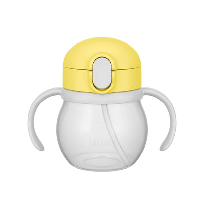 Thermos 250ml Leak-Proof Baby Straw Mug in Lemon Yellow