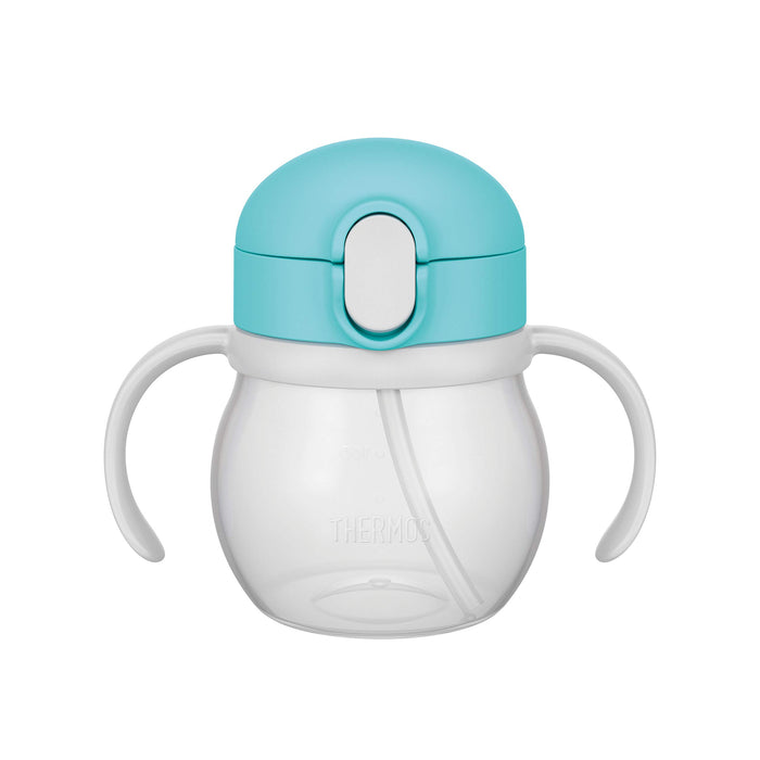 Thermos 250ml Leak-Proof Baby Straw Mug in Mint Blue