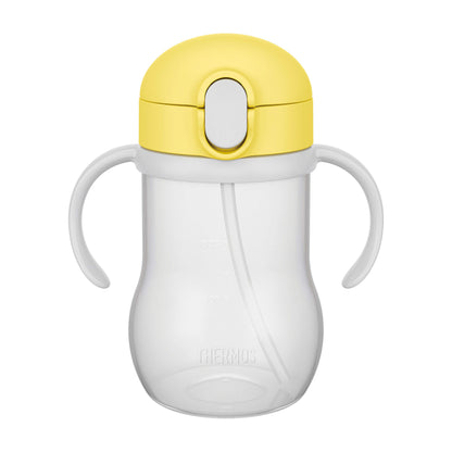 Thermos 350Ml Leak-Proof Baby Straw Mug in Lemon Yellow