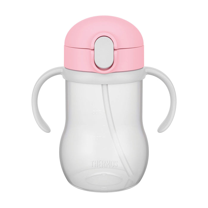 Thermos Baby 350ml Leak-Proof Straw Mug in Powder Pink