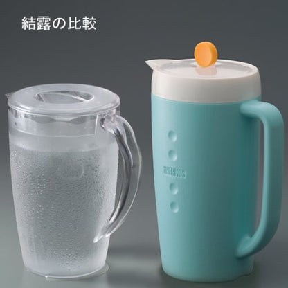 Thermos Mint Blue 1.5L Cold Storage Server Tpg-1500 Mbl