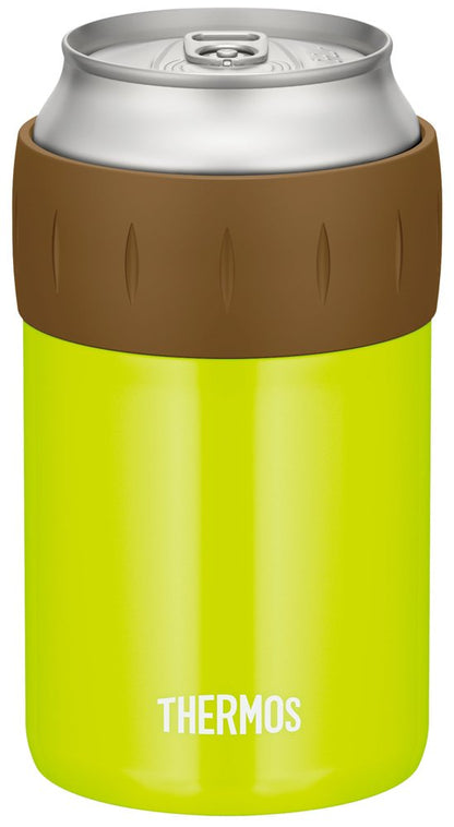 Thermos JCB-352 LMG Stainless Steel Can Holder Lime Green For 350ml Cans