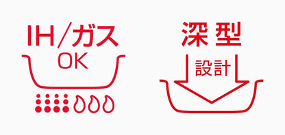 Thermos 26cm Black Frying Pan Durable Series with Detachable Handle IH Compatible