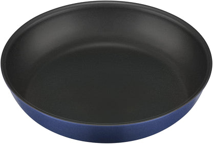 Thermos 26cm Indigo Blue Durable Frying Pan with Removable Handle for Gas Stove