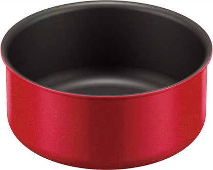 Thermos 18cm Red Koa Durable Series Pot with Removable Handle