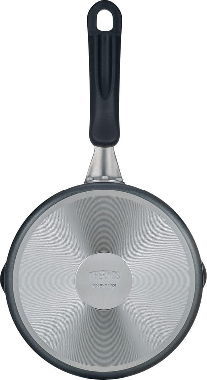 Thermos Durable Series 16cm Gray Saucepan for Gas Stove - KNB-016S