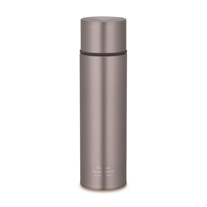 Thermos Fjn-500T Titanium 500Ml Vacuum Insulated Bottle Titanium Gray