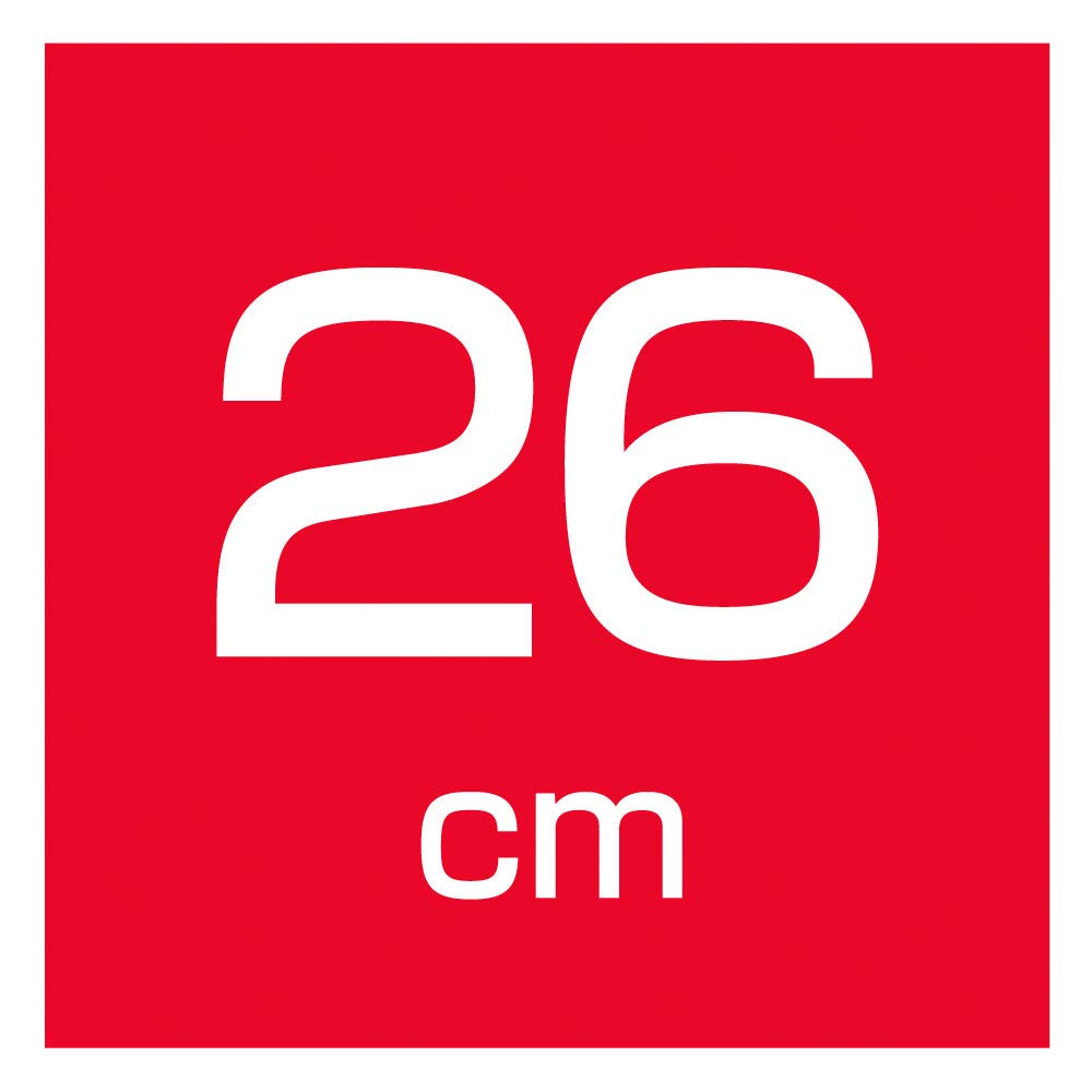 Thermos Lightweight 26cm Durable Coated Frying Pan for Gas Model Kfd-026 Navy