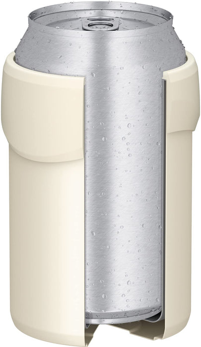 Thermos White 2-Way Insulated 350ml Can Holder JDU-350 WH Model