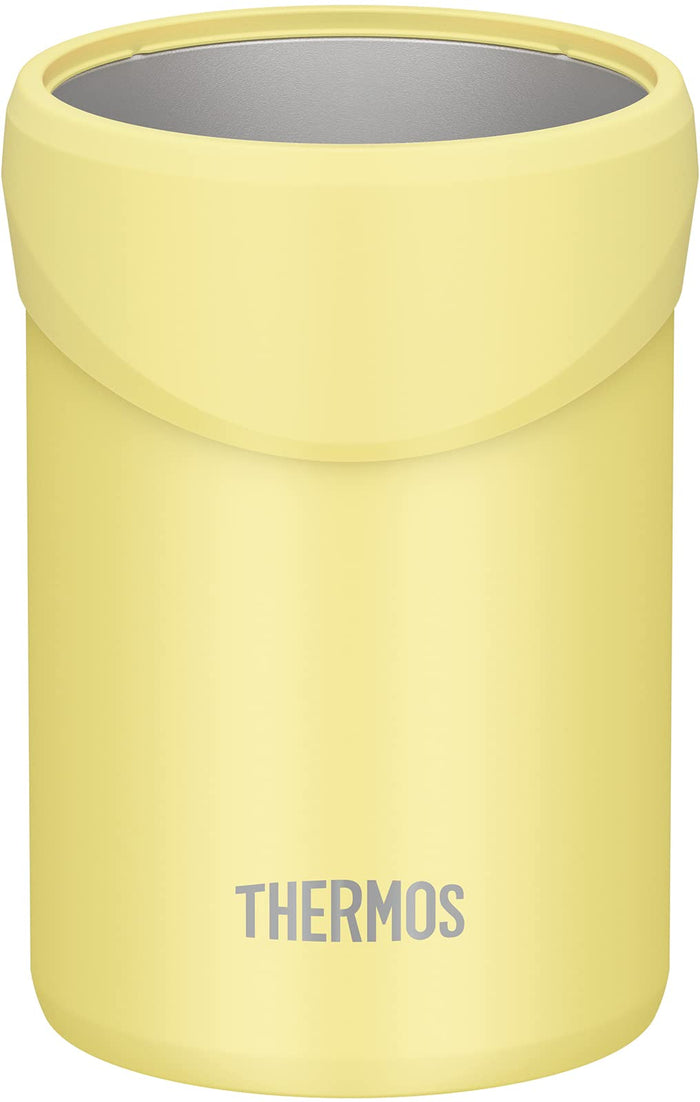 Thermos 350ml Yellow Insulated Can Holder 2-Way Type - Jdu-350 Y