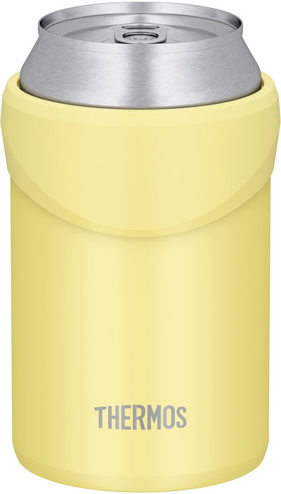 Thermos 350ml Yellow Insulated Can Holder 2-Way Type - Jdu-350 Y