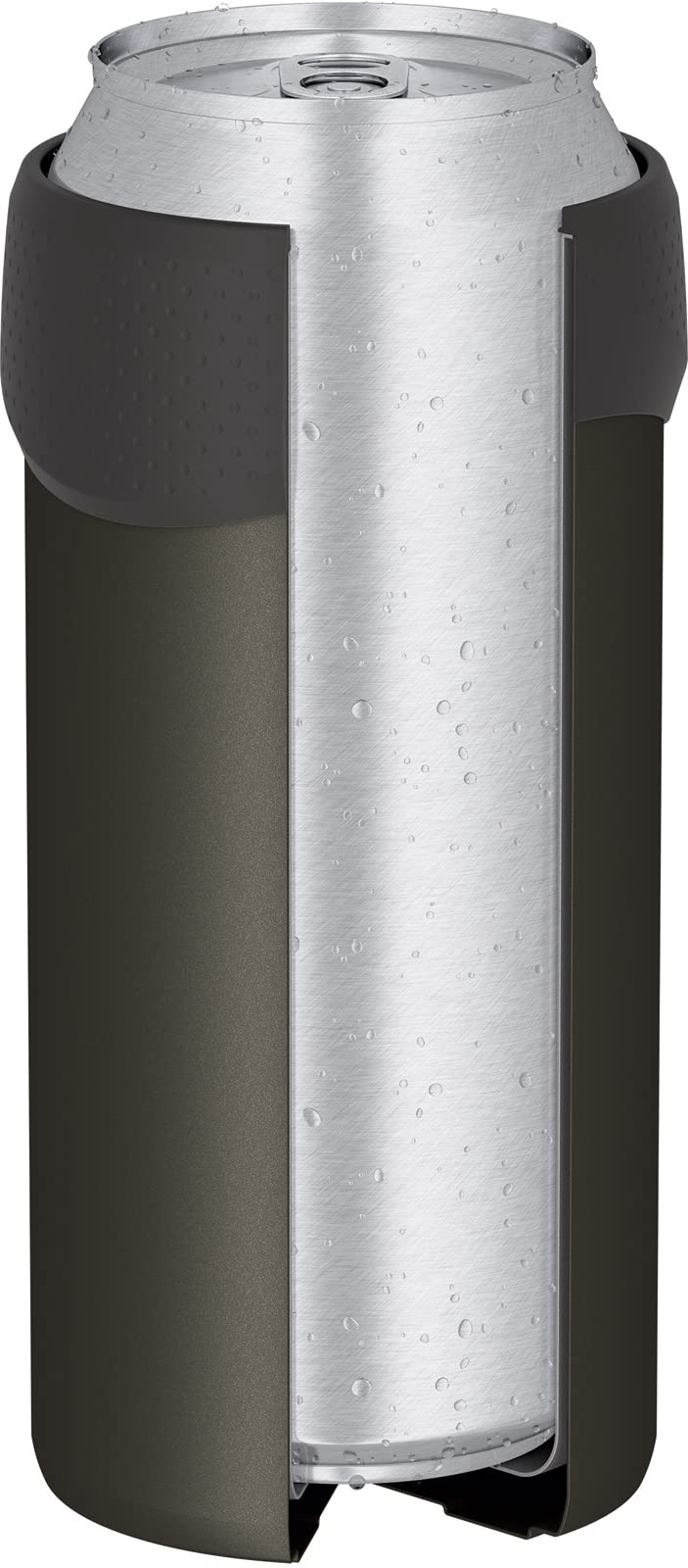 Thermos Dark Brown Insulated 2-Way Can Holder for 500ml Cans JDU-500 DBW