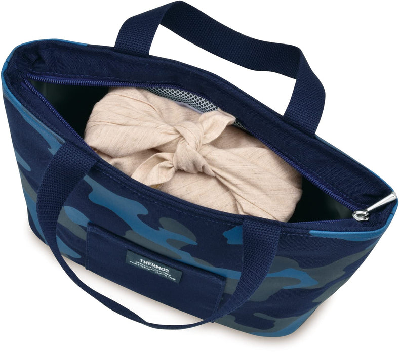 Thermos 4L Insulated Navy Camouflage Lunch Bag Rff-004 Nv-C