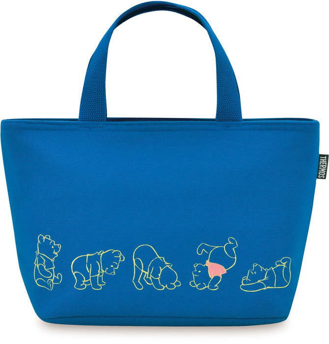 Thermos 4L Insulated Lunch Bag Winnie The Pooh Design in Navy - Rff-004Ds Nvy