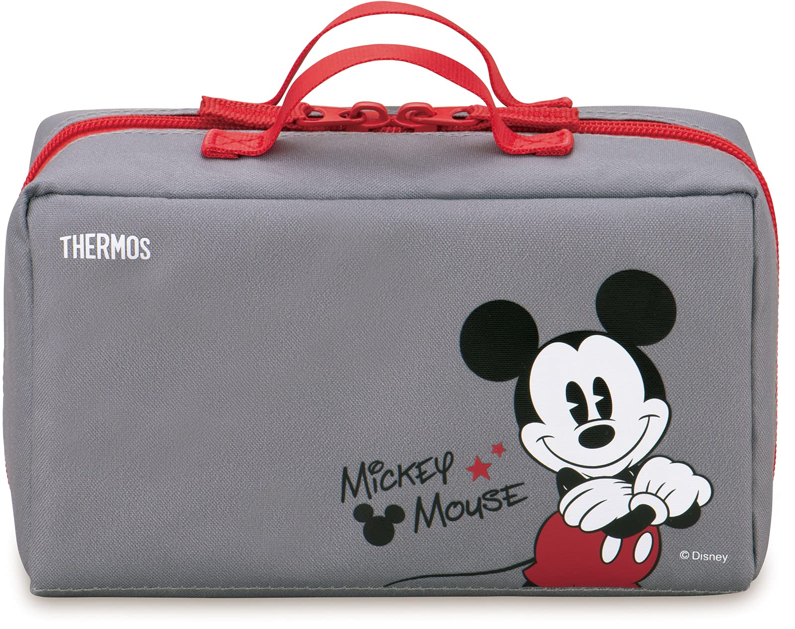 Thermos Disney Black Red Insulated Lunch Box 0.6 Cups Capacity Model Dbq-255Ds Bkr