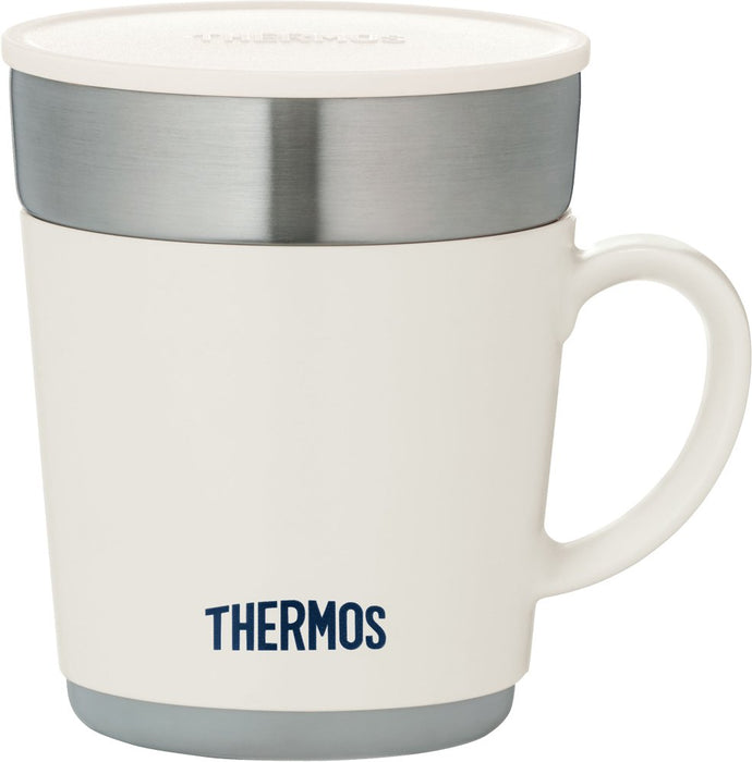 Thermos JDC-241 WH 白色保温杯 240 毫升容量 - 适合盛放热饮和冷饮