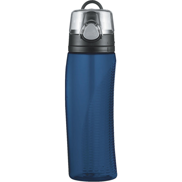 Thermos Intak 680Ml Hydration Water Bottle with Meter in Blue
