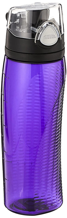 Thermos Intak 680ml Hydration Water Bottle with Meter in Purple