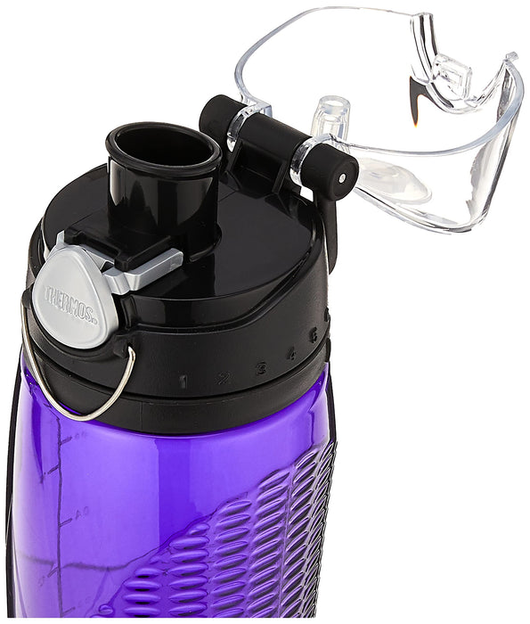 Thermos Intak 680ml Hydration Water Bottle with Meter in Purple