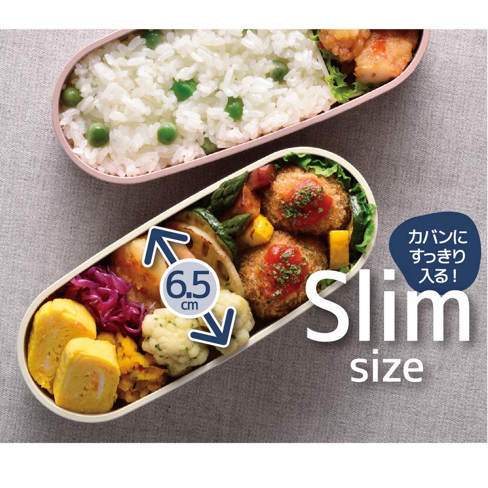 Thermos DJT-600W LP 2 Tier 600ml Fresh Lunch Box in Light Pink