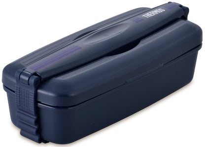 Thermos 2 Tier Fresh Lunch Box 900Ml Navy Blue Djb-905W Nb