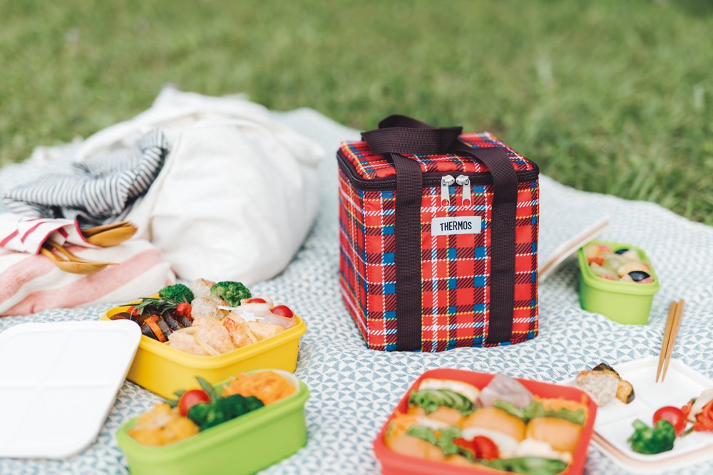 Thermos 2.7L Family Fresh Red Lunch Box Djf-2800 R