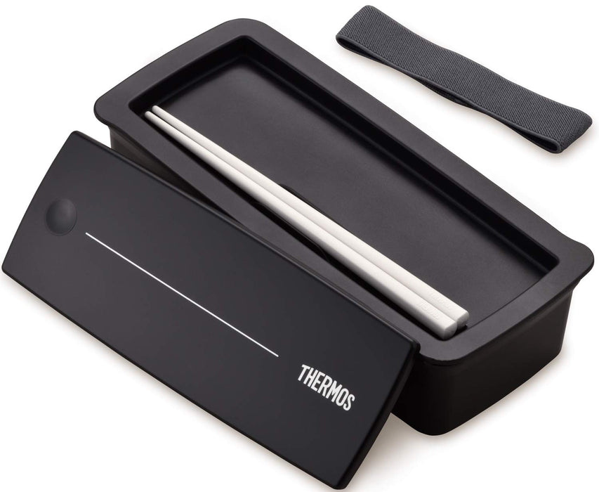 Thermos 保鲜午餐盒 黑色 700ml 容量 - DJS-700 BK 型号