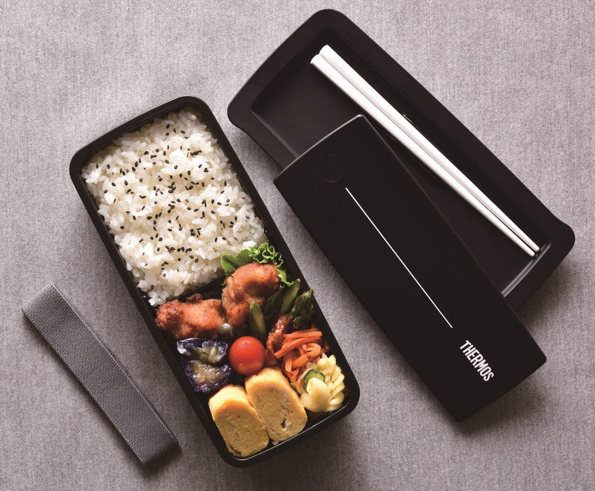 Thermos 保鮮午餐盒黑色 700 毫升容量 - DJS-700 BK 型號