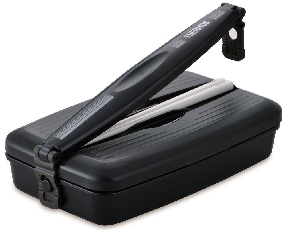 800ml Thermos Lunch Box in Black Gray - Thermos Fresh Insulated Djb-805 Bkgy