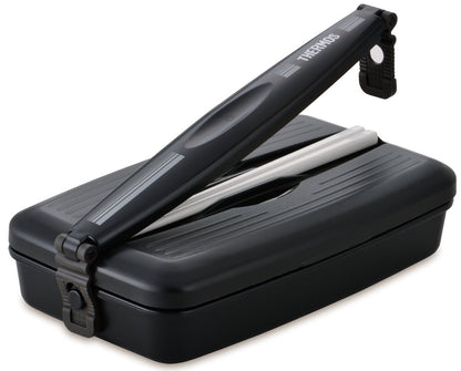 800ml Thermos Lunch Box in Black Gray - Thermos Fresh Insulated Djb-805 Bkgy