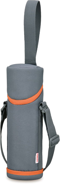Thermos APG-501 GY-OR Bottle Pouch with Strap Gray Orange Fit for 450-600ml