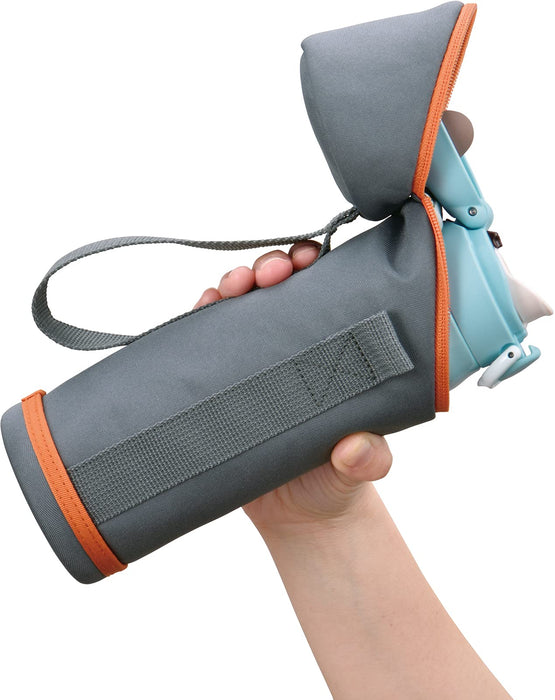 Thermos APG-501 GY-OR Bottle Pouch with Strap Gray Orange Fit for 450-600ml