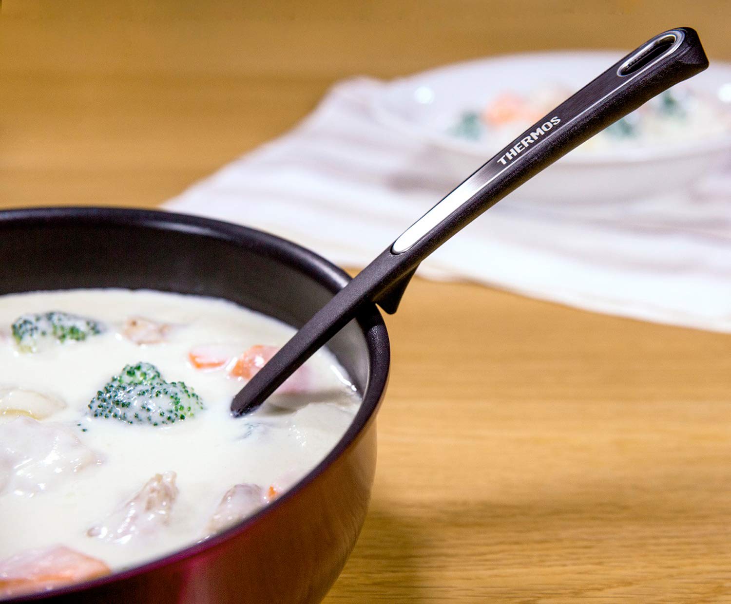 Thermos Black Nylon Ladle Kitchen Tool KT-L001 BK by Thermos