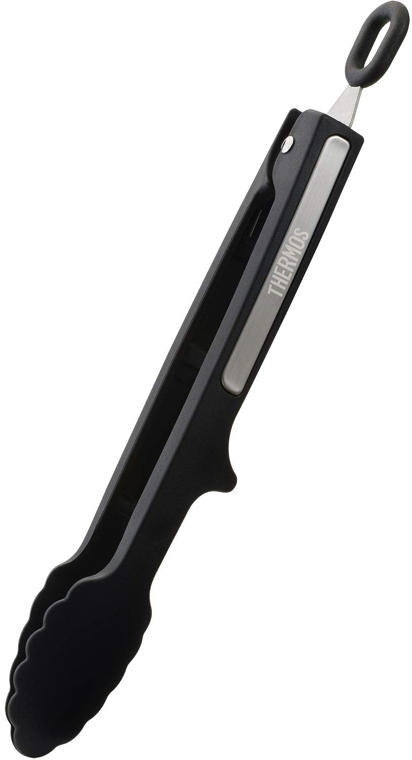 Thermos Black Nylon Kitchen Tongs Kt-T001 Bk - Essential Kitchen Tools