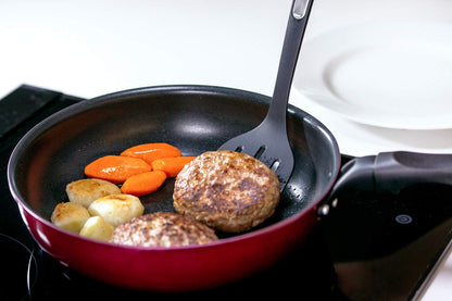 Thermos Black Nylon Turner Spatula Kt-F001 Bk Essential Kitchen Tool