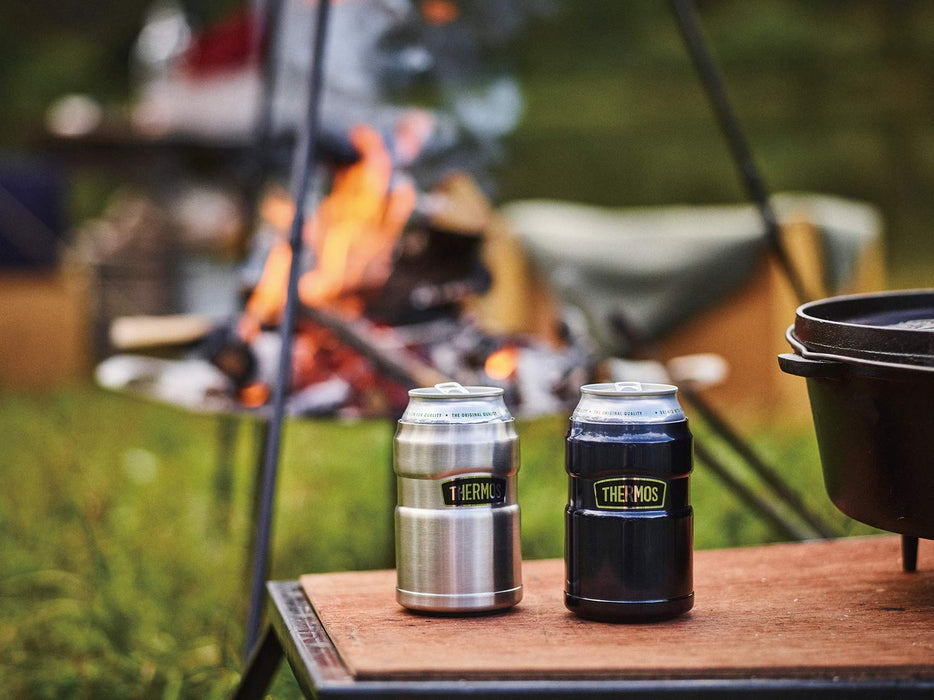 Thermos Outdoor Series Stainless Steel 2-Way Cool Can Holder Rod-002 For 350ml Cans