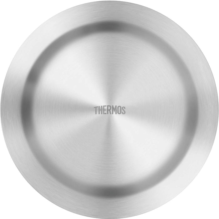 Thermos Outdoor Series 21Cm Stainless Steel Plate Model Rot-003 S