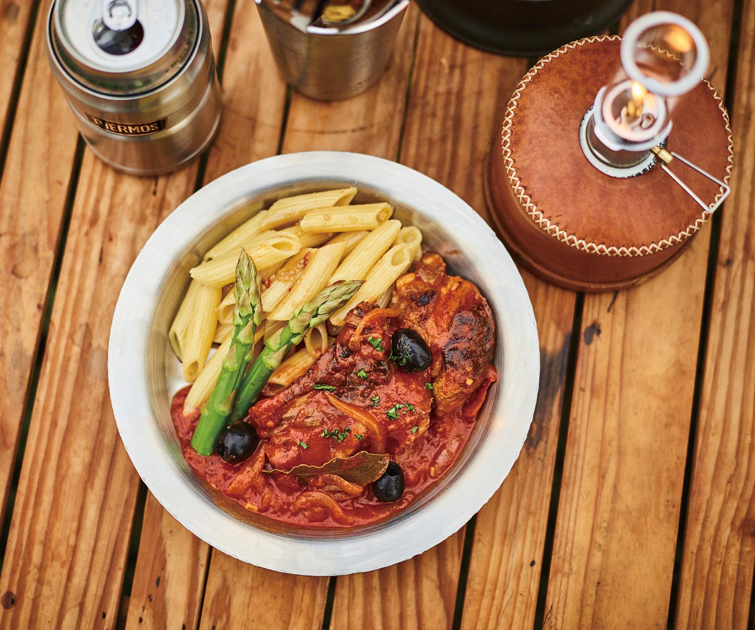 Thermos Outdoor Series 21cm Stainless Steel Vacuum Insulated Deep Plate Rot-002